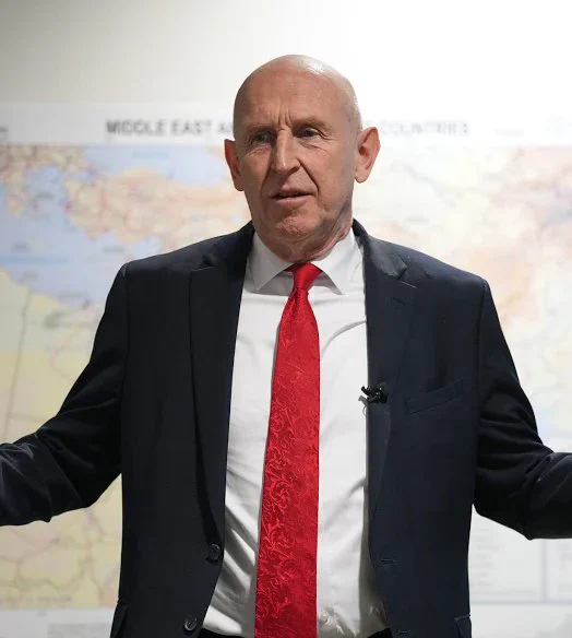 John Healey eith a look of bewilderment 
