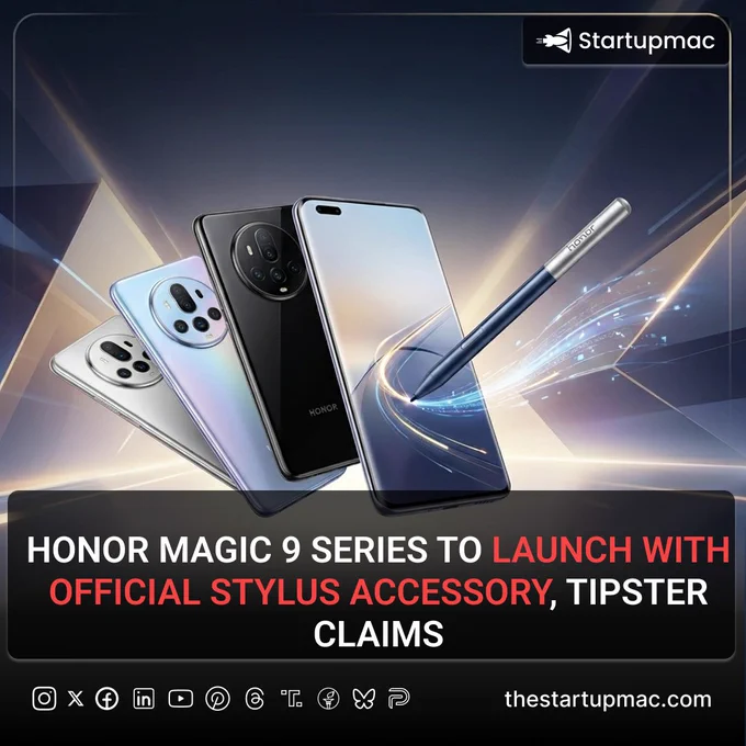 Word on the street is that the upcoming Honor Magic 9 Series is about to drop with an official stylus accessory.