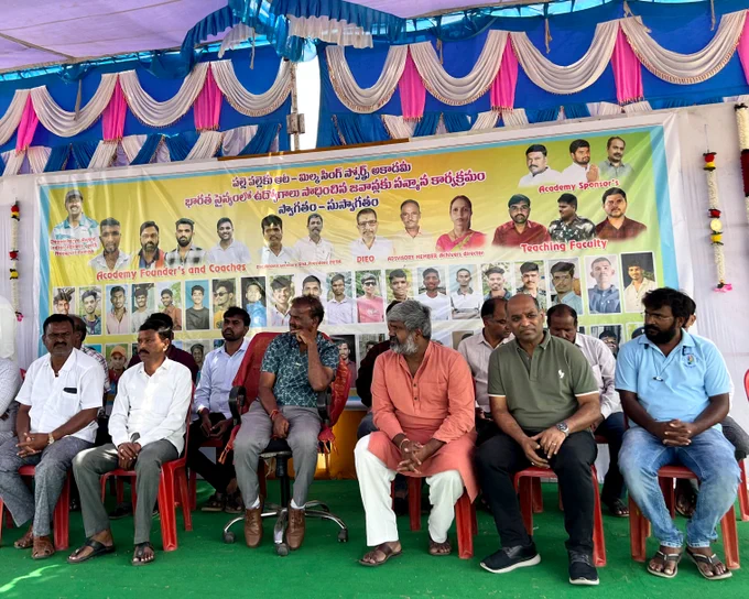 🏃‍♂️ Empowering Dreams. Building Futures. 🇮🇳

Proud to support Palle Palleku Aata in transforming rural youth into future leaders.

🎉 Nearly 35 youth from Bapanpalli and Shadnagar–Jadcherla have secured selection into the Agniveer Program of the Indian Armed Forces.

A testament to determination, discipline, and the inspiring leadership of Ramesh Nagapuri.

Together, we're creating opportunities and stronger futures. 🇮🇳