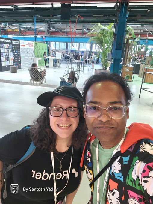 Met a friend from render 
