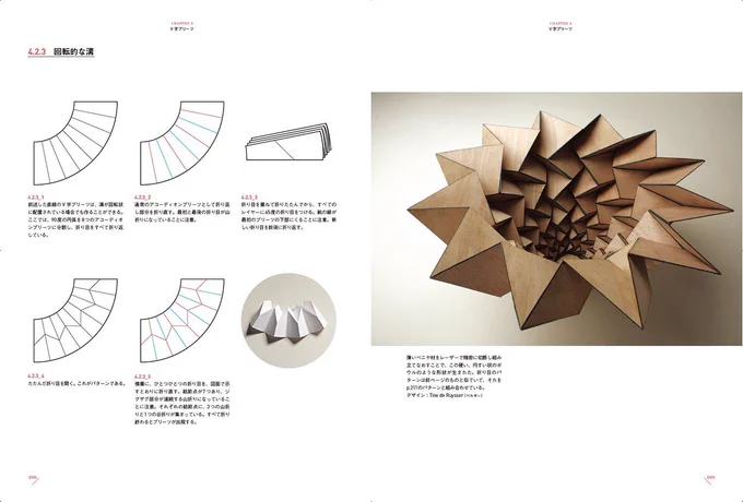書籍『〈折り〉の設計［新装版］　ファッション、建築、デザインのためのプリーツテクニック』中面