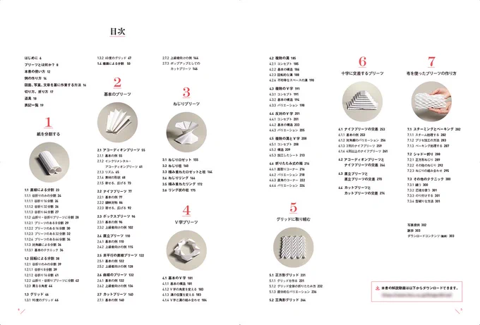 書籍『〈折り〉の設計［新装版］　ファッション、建築、デザインのためのプリーツテクニック』中面