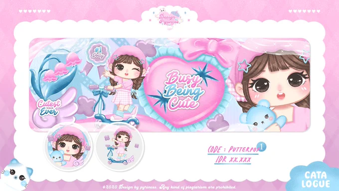 ִ ࣪𖤐 UFS ⋮ Putterpop 1
IDR: 40.000
free retext