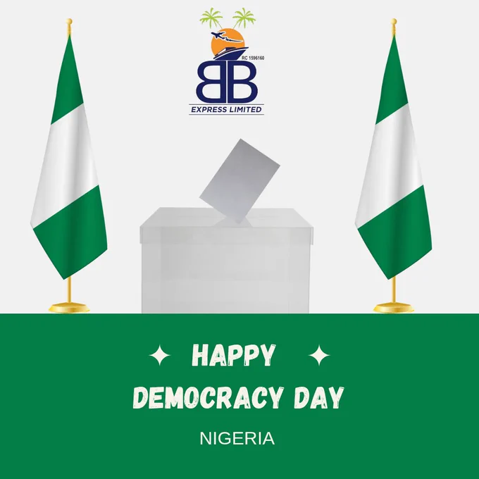 June 12, Nigeria's Democracy Day 

This day, once a day of dashed hopes is a symbol of renewed hope.

May everything that seems like its falling apart rise and shine for you.

Don't forget to reach out to us for all your travel deals.

#Nigeriantravelagency 
#visaconsultantinnigeria 
#studyabroadagency2026🎒🧳 
#Flightbookings✈️ 
#HotelReservatioions🏨
