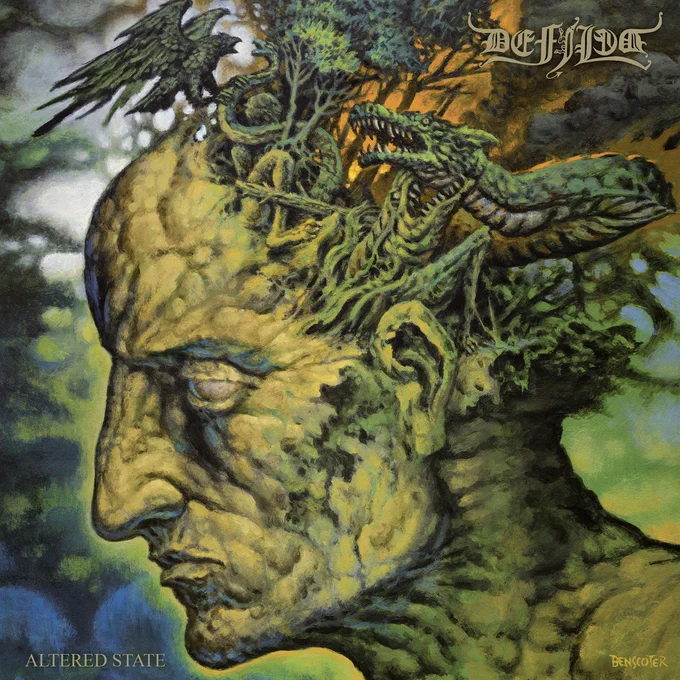 While an active member of its golden era, DEFILED are neither relics nor custodians for old-school death metal. Like the Japanese salamander, the Tokyo legends have evolved in isolation away from scenes or trends. The band’s ninth album continues their mastery of the form, but "Altered State" bears only a passing resemblance to the genre’s past or present.
On "Altered State", DEFILED unleash a dizzying blast of death metal straight from the future.

1. Dazed in Blindness 02:59
2. Altered State 03:05
3. Obsession 03:04
4. Portal 03:39
5. Necro-Force 02:31
6. The Degradation 03:51
7. Genocidal Stage 02:27
8. Metamorphosis of Evil 03:11
9. The Ultra Death 02:42
10. Zombified 02:17
11. Lunatics 03:07
12. Prophecies 03:29
13. Demolition 03:25
14. Apocalyptic End 03:25