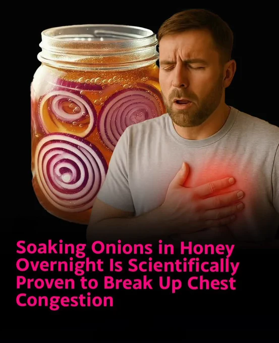 Grandma was right.
Layer raw onion slices with honey overnight. The sulfur fights infection. The enzymes loosen mucus. Better than most store-bought syrups.
Old remedy. Real science. Safe for kids over one.

Source: Journal of Ethnopharmacology