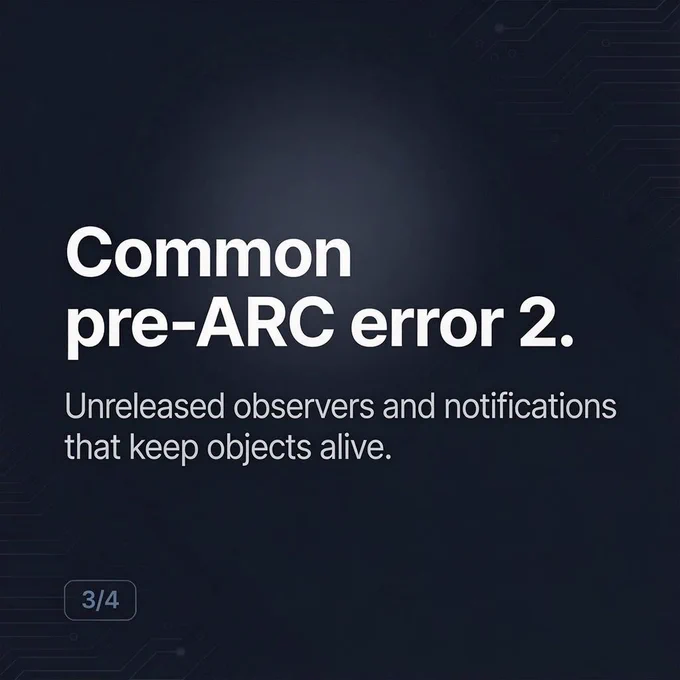 Check for notifications and observers you forgot to remove. These silently hurt performance and battery life.