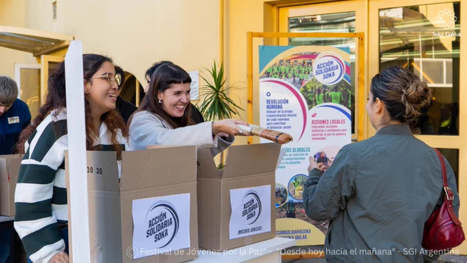 🆕News: On May 2 and 3, SGI Argentina (SGIAR) held a youth culture and peace festival at its Peace Auditorium in Buenos Aires, commemorating the 30th anniversary of the auditorium’s opening. Designed by renowned Argentine architect Clorindo Testa, the auditorium has served as a venue for exhibitions, lectures, and concerts promoting peace and culture since its opening in 1996. More than 2,000 people attended the event, including Nobel Peace Prize laureate Dr. Adolfo Pérez Esquivel and Club of Rome Co-President Silvia Zimmermann del Castillo. The festival showcased dynamic musical and dance performances by youth members from across the country. SGIAR was also recognized by local academic and architectural organizations for its contributions to society.
#SokaGakkai #BuddhisminAction #SokaGakkaiNews