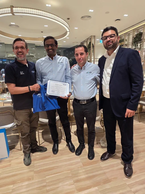 ATLAS Security Solutions Celebrating, Success at ISNR Abu Dhabi 2026

Following ATLAS GROUP successful participation at ISNR Abu Dhabi 2026, our team came together for a special celebration dinner to recognize our achievements, milestones, and collective efforts throughout the event.

The evening provided an opportunity to reflect on our successes, strengthen professional connections, and enjoy a memorable dining experience in great company.

Thank you to everyone who contributed to making this journey a success.

Dinner at Al safadi, Al Qana, Abu Dhabi