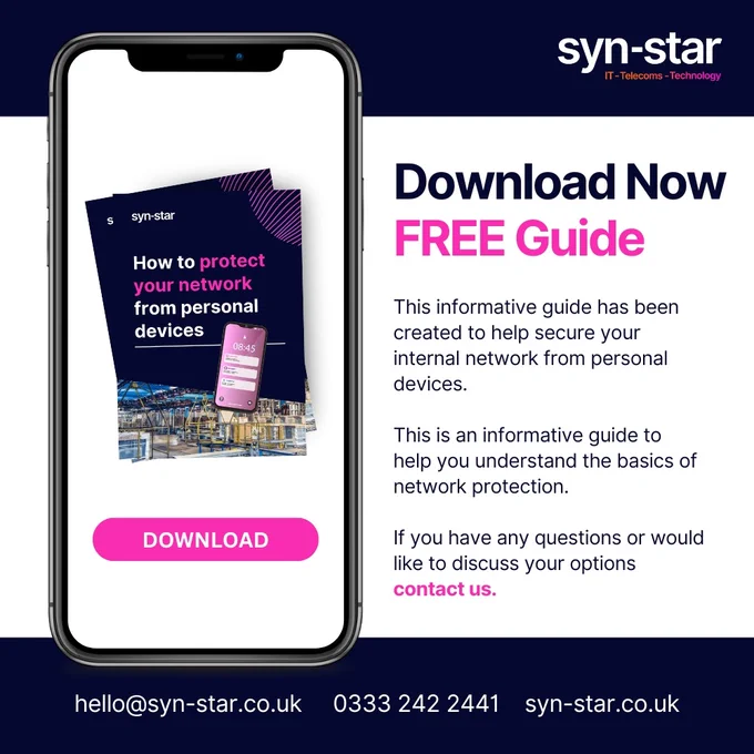 How to protect your internal network from personal devices?