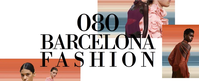 Imatge amb diferents models i la frase "080 Barcelona Fashion" escrita