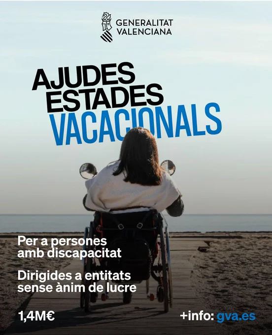 Últimos días para que entidades sin ánimo de lucro soliciten ayudas para organizar programas vacacionales para persona con discapacidad