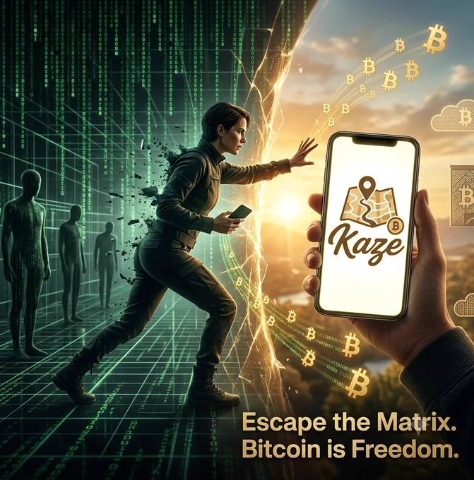 #Bitcoin #LightningNetwork #kaze #usekaze #CashApp
Available on android and ios  #Bitcoin   download Kaze on Android https://play.google.com/store/apps/details?id=com.usekaze.app and ios https://apps.apple.com/us/app/usekaze/id6763777879
