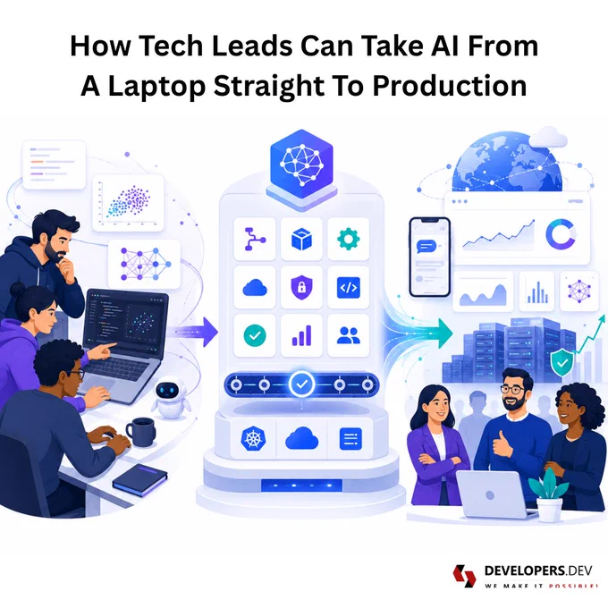 Many AI projects fail before production due to deployment complexity.

Discover proven strategies for scalable, reliable, and production-ready AI deployments.

Read the blog: https://www.developers.dev/tech-talk/ml-model-deployment-patterns-a-tech-lead-s-guide-to-production-ready-ai.html

#ArtificialIntelligence #MLOps #MachineLearning #TechLeadership #DevelopersDev