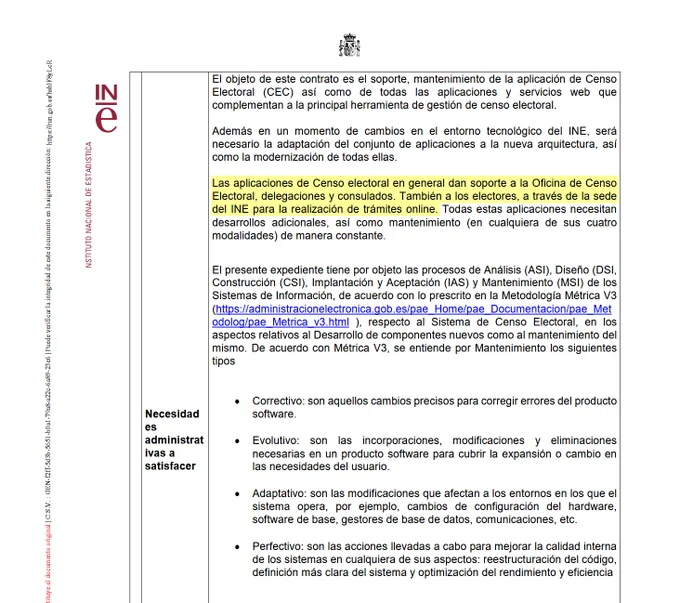 l INE adjudica la gestión del censo electoral al ex diputado del PSOE de Asturias José Alberto Pérez Cueto, quien fuera también ex alto cargo del gobierno socialista asturiano.

En el contexto de grave alteración del censo electoral por las nacionalizaciones masivas, este delicado proceso estará en manos de un ex alto cargo socialista.