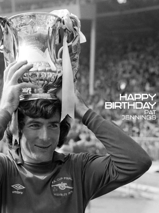 Happy birthday to Pat Jennings!