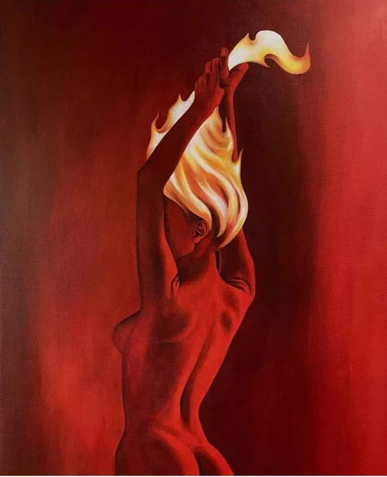 painting, acrylic paint