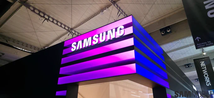 Samsung Electronics' Logo At MWC 2025 | Source: SamMobile