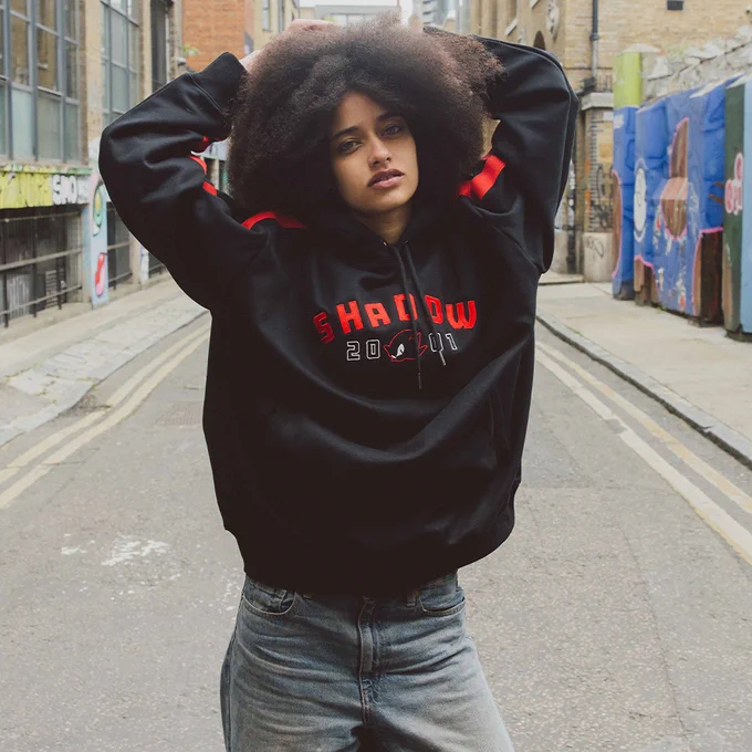 Model wearing our Shadow gear