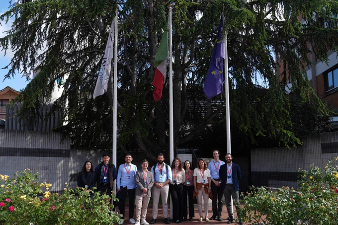 The Supernova engagement programme by e-GEOS headed to the Thales Alenia Space Assembly, Integration and Testing (AIT) Centre in Rome