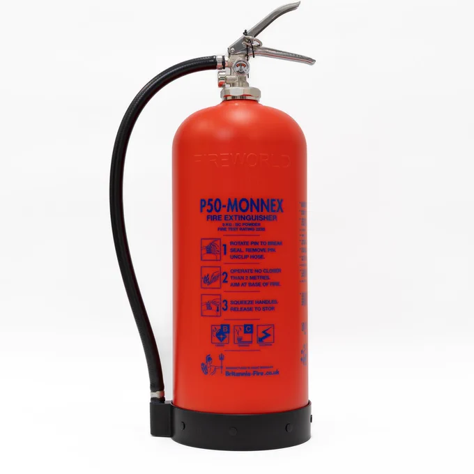 Britannia_Fire launches the P50 Monnex fire extinguisher