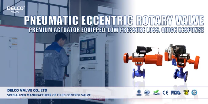 Pneumatic Eccentric Rotary Valves