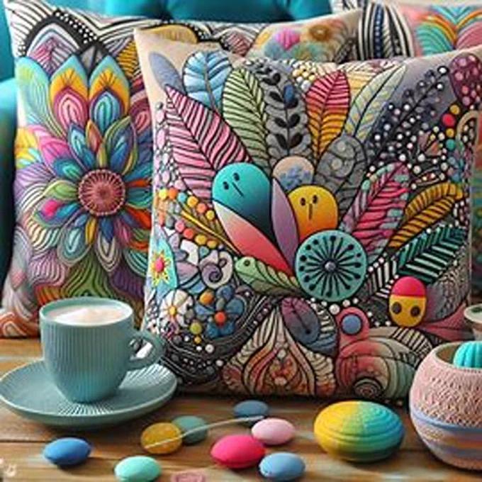Deko‑ & Sofakissen in warmen colors, cozy vibes und modernem Style, where soft textures meet unique home feeling
