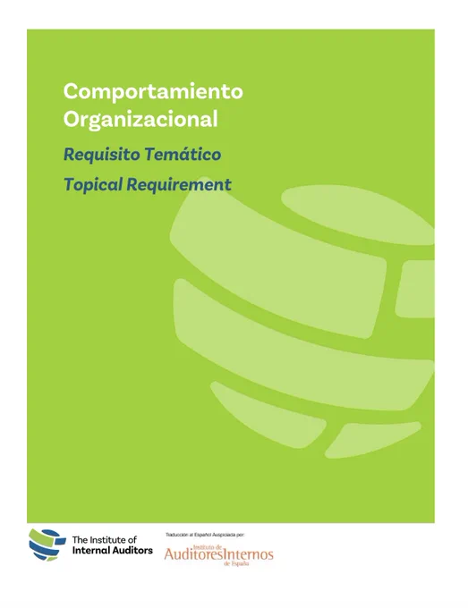 La imagen contiene la portada del “Requisito Temático sobre Comportamiento Organizacional”.