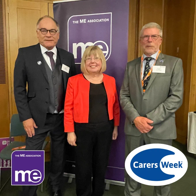 Left to right: David Allen, MEA Chairman, Liz Twist MP for Blaydon and Consett (northeast), Mike Mitchell. MEA Vice Chair & Trustee