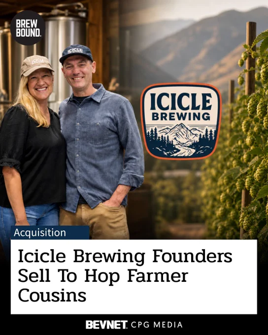 Icicle Brewing Founders Sell Brewery to Hop Farmer Cousins