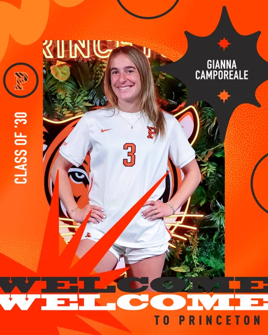 Gianna camporeale posed photo class of 2030 welcome to princeton