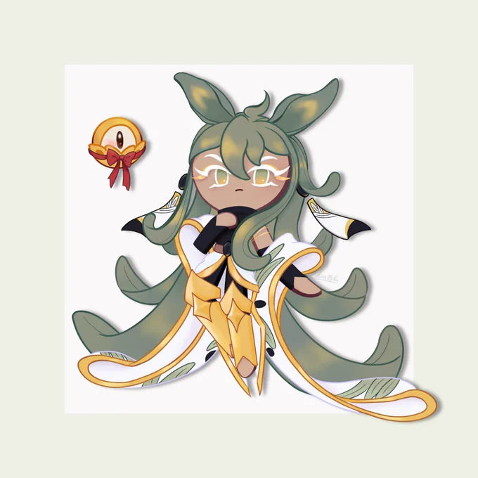 I had so much fun drawing the leg armour thing
