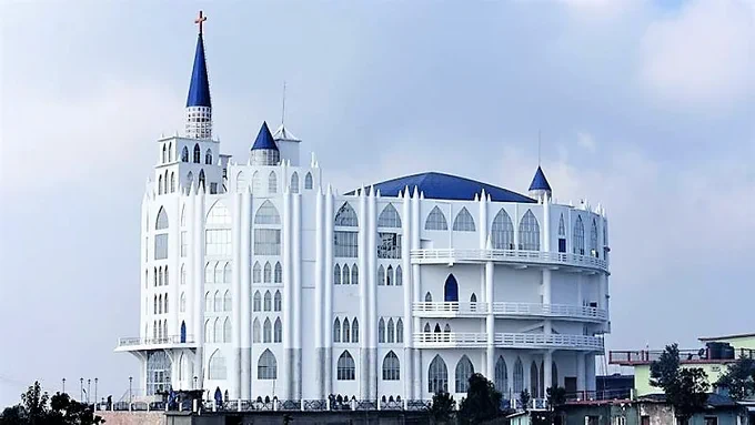Nagaland's Sumi Baptist Church in Zunheboto.
