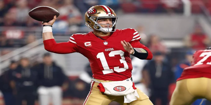 Brock Purdy led all NFL QBs in late-down efficiency in 2025