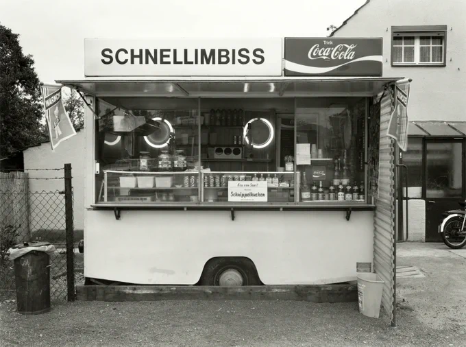 Tata Ronkholz (German, 1940-1997)
Imbissstube/Snack bar, Düsseldorf-Rath, Linienstraße 141
1977