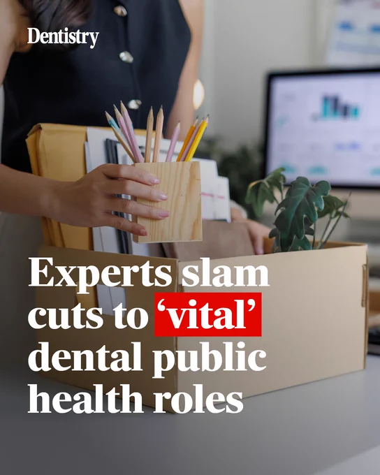 Experts slam cuts to ‘vital’ dental public health roles;

Experts have warned that cuts to dental public health roles could weaken prevention work in some of England’s most deprived communities, despite the government reducing the scale of its original plans.