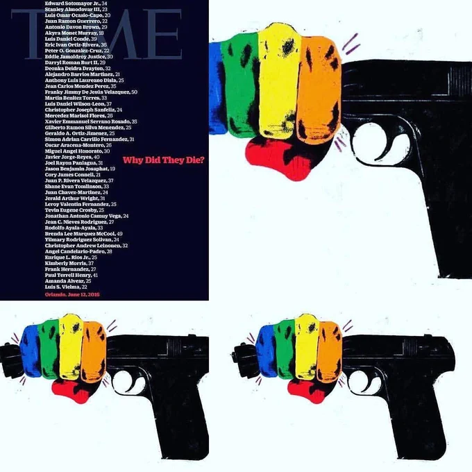10 years ago today our community was attacked. 49 of us were slaughtered. Because of hatred. And our government not doing the slightest to regulate guns.

Pulse. ‬
‪Orlando. ‬
‪Ten years ago today. ‬
‪We will never forget you.
