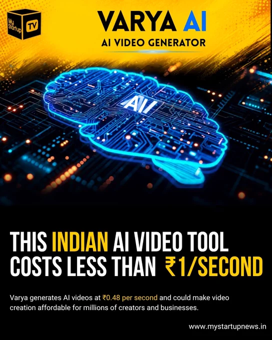IndiaAI-Backed Avataar.ai Launches Varya AI Video Generator, India's Indigenous Generative AI Model for Faster, Low-Cost Video Creation
