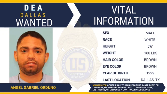 Image of Fugitive Friday Angel Gabriel Orduno.