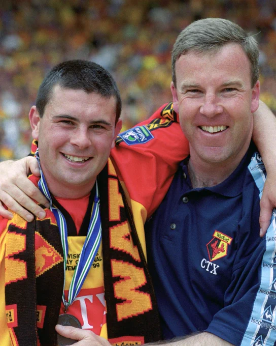 Paul Robinson and Kenny Jackett