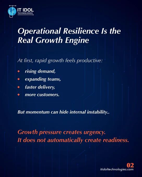 The Difference Between Growth Infrastructure and Growth Pressure | IT IDOL Technologies