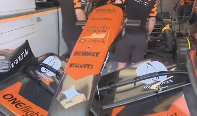 Formula 1 - Spanish Grand Prix 2026 - Mclaren McL40 - new front wing