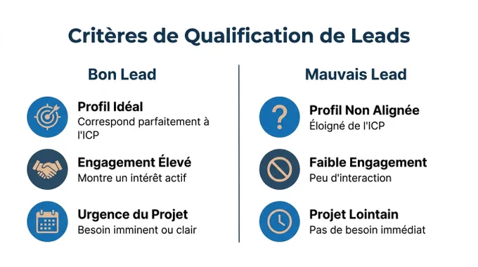 critères de qualification de leads