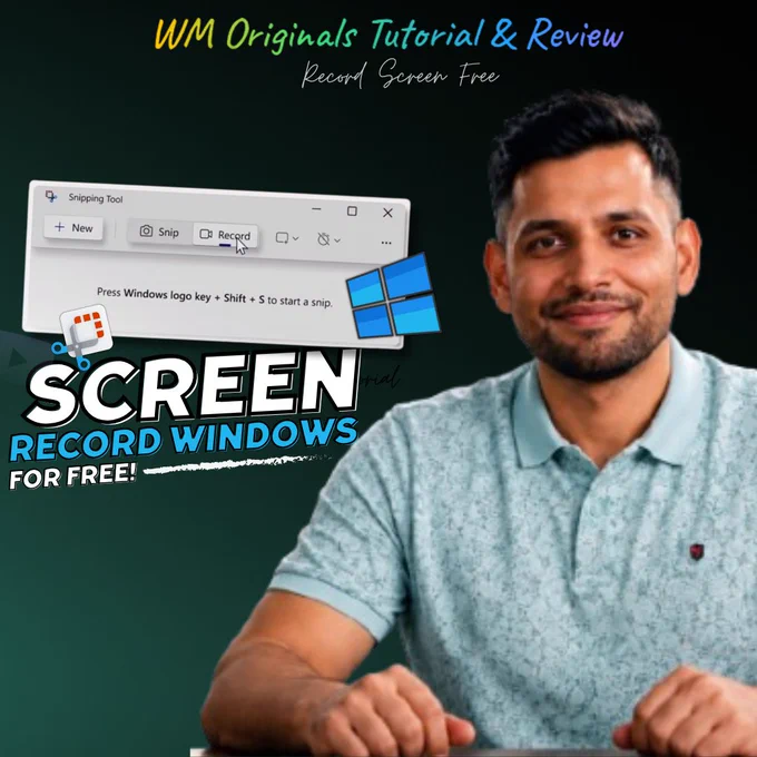 🎥 Did you know Windows 11 has a FREE built-in screen recorder? 🤯

No downloads. No subscriptions. No watermarks! Watch Full Tutorial Here: https://youtu.be/5BbjMjdvv7U

#Windows11 #ScreenRecording #SnippingTool #TechTips #PCTips
