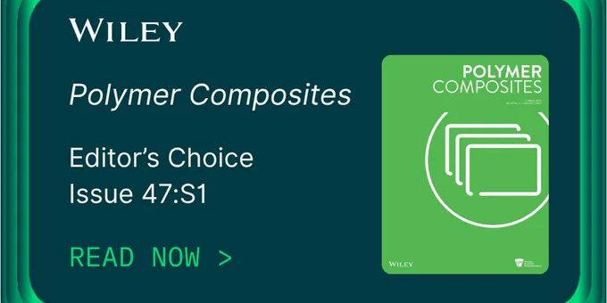 Polymer Composites
Editor’s Choice
Issue 47:S1 
read now