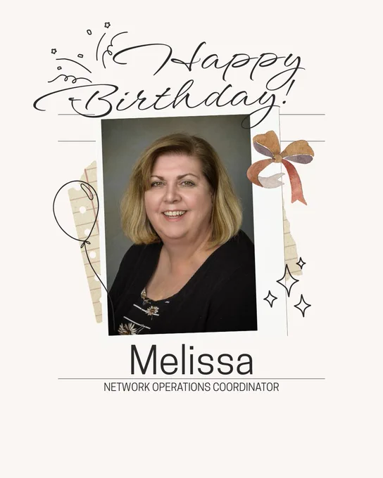 Happy Birthday Melissa Engel