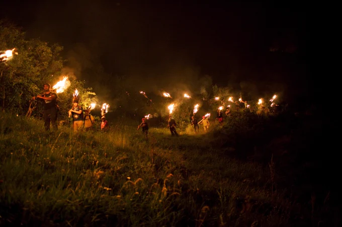 L'Alta Ribagorça manté viva la tradició de les Falles