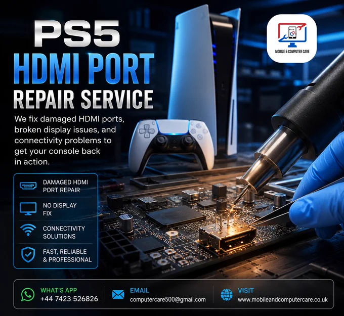 PS5 HDMI PORT REPAIR SERVICE