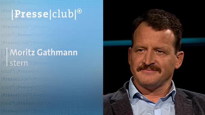 Zu Gast im Presseclub: Moritz Gathmann, stern