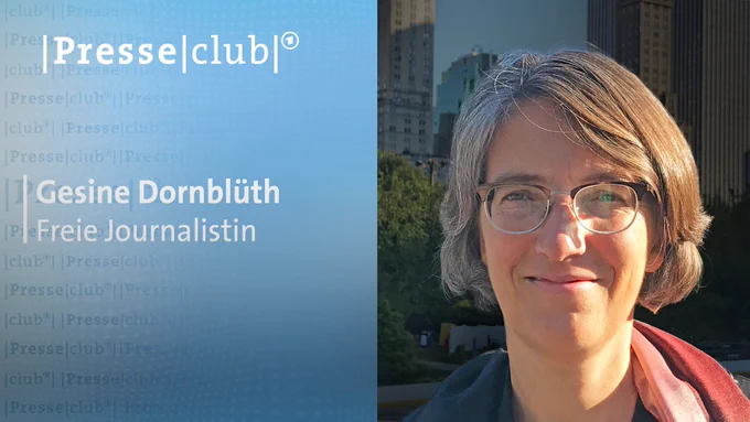 Zu Gast im Presseclub: Gesine Dornblüth, freie Journalistin 